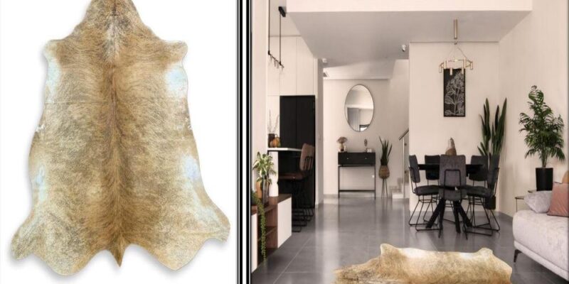 Enjoy Using The Surprisingly Soft Cow Hides Rugs